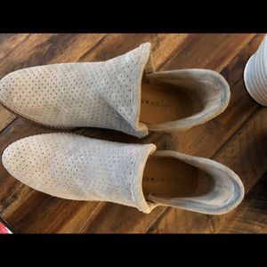 Lucky Brand Shoes - Lucky Perforated Bootie 7 1/2 Lucky Brand Shoes - Lucky Perforated Bootie 7 1/2